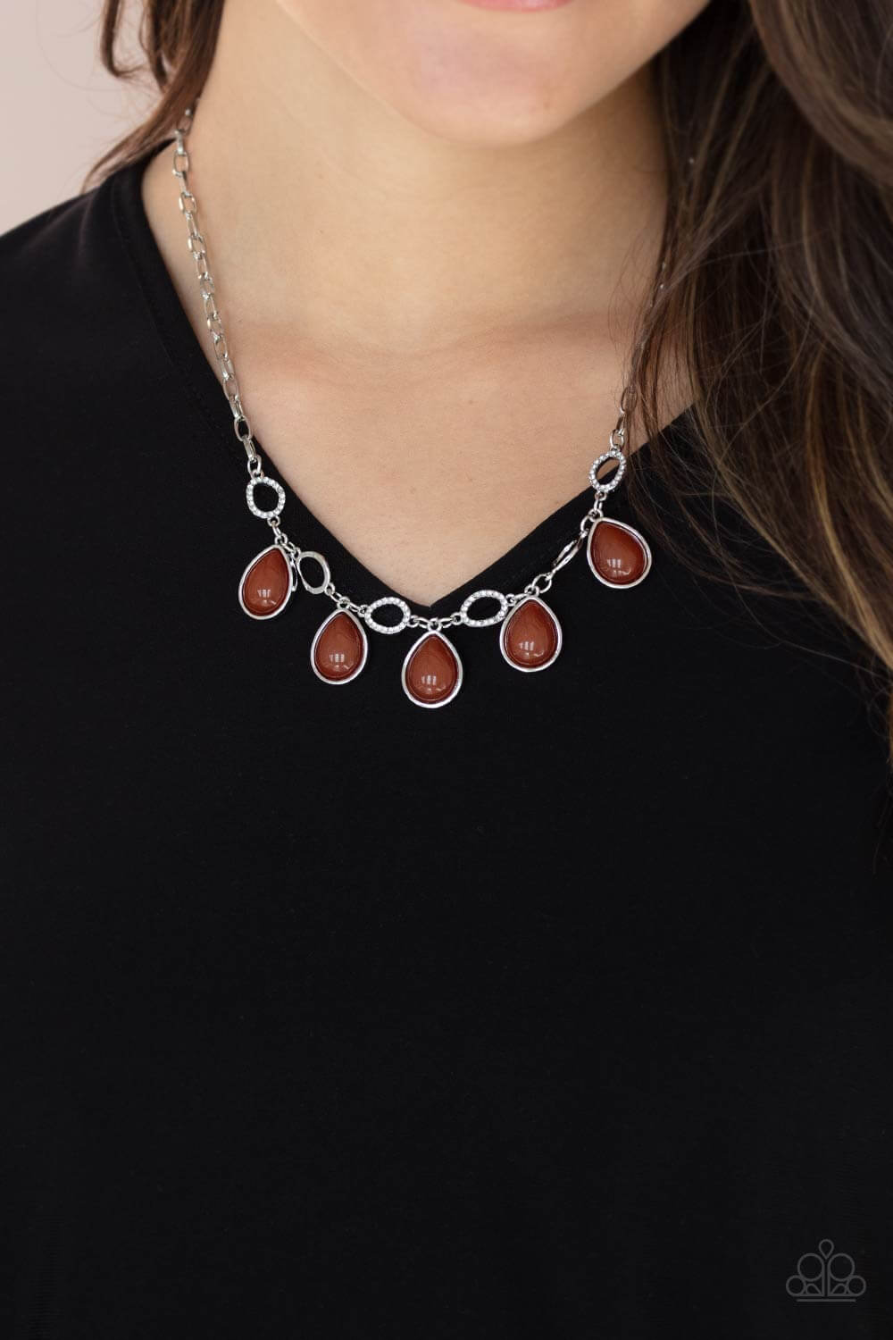 Paparazzi Accessories ❋Majestically Mystic - Brown Necklace❋ Flat Rate Ship $4.50❋ - Image #2