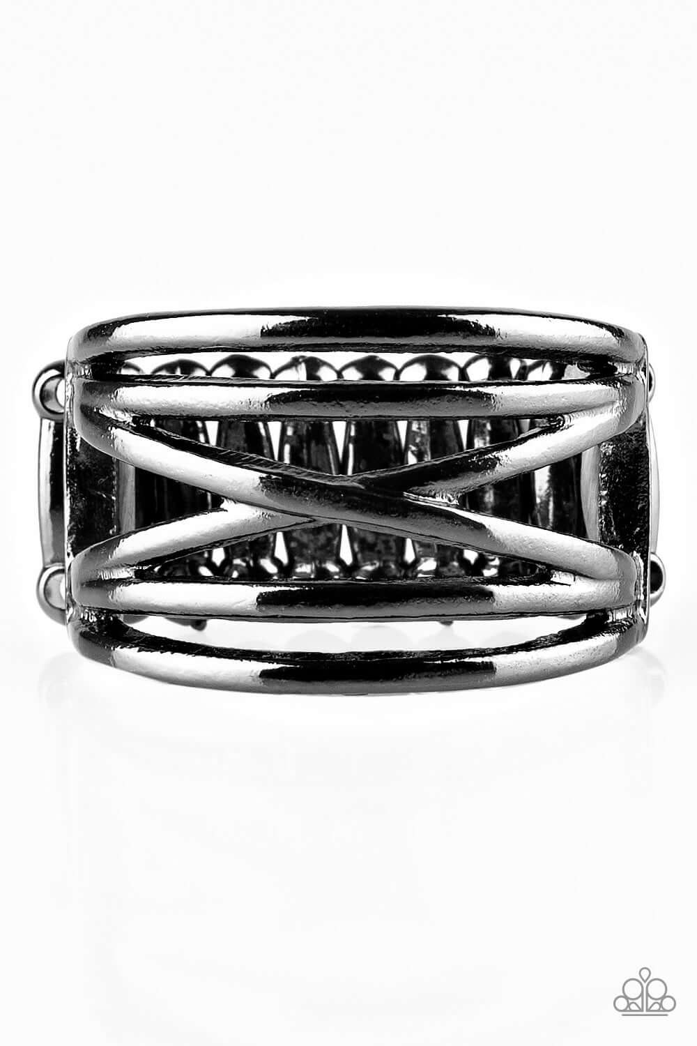 brought✽to✽you✽by✽blingflingbykat✽way-wayward-black-ring✽paparazzi-accessories