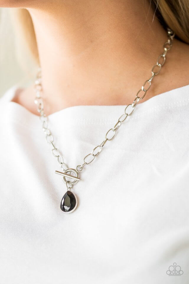 Paparazzi Accessories ❋So Sorority - Black Necklace❋ Flat Rate Ship $4.50❋ - Image #2