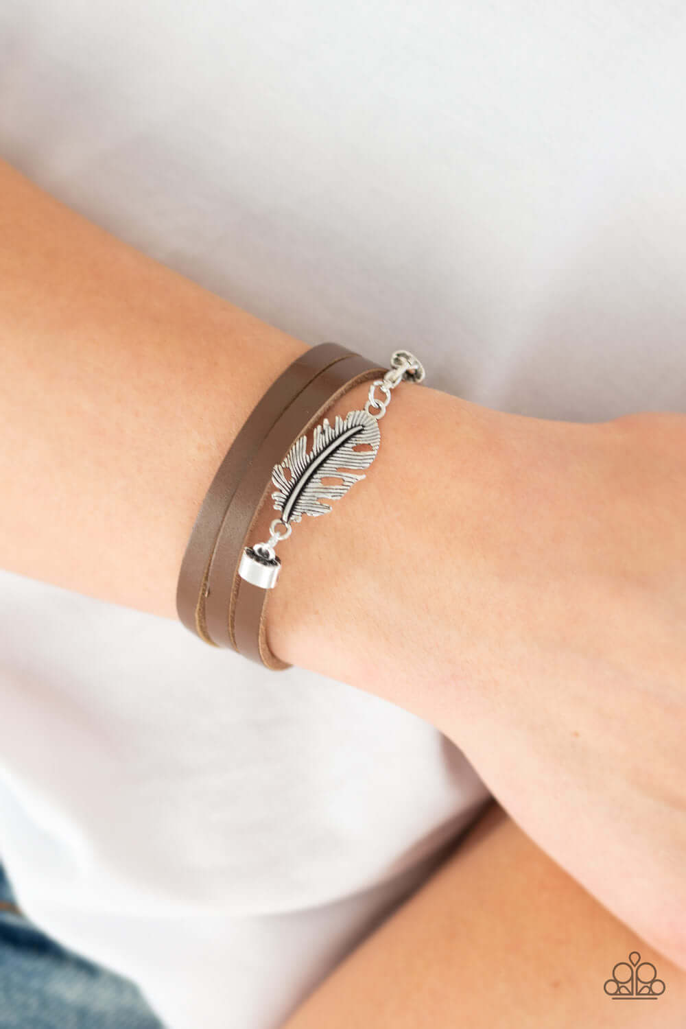 Paparazzi Accessories ✽ High Spirits - Brown Bracelet✽Flat Rate Ship $4.50✽ - Image #2