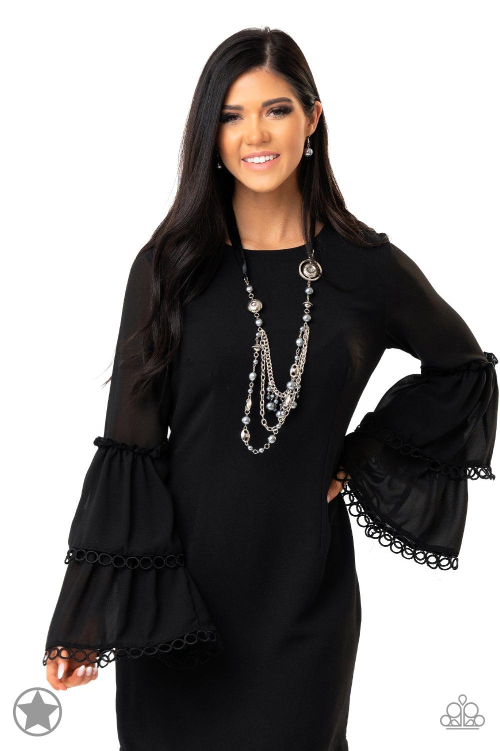 Paparazzi Accessories ❋All The Trimmings - Black Necklace❋ Flat Rate Ship $4.50❋ - Image #4