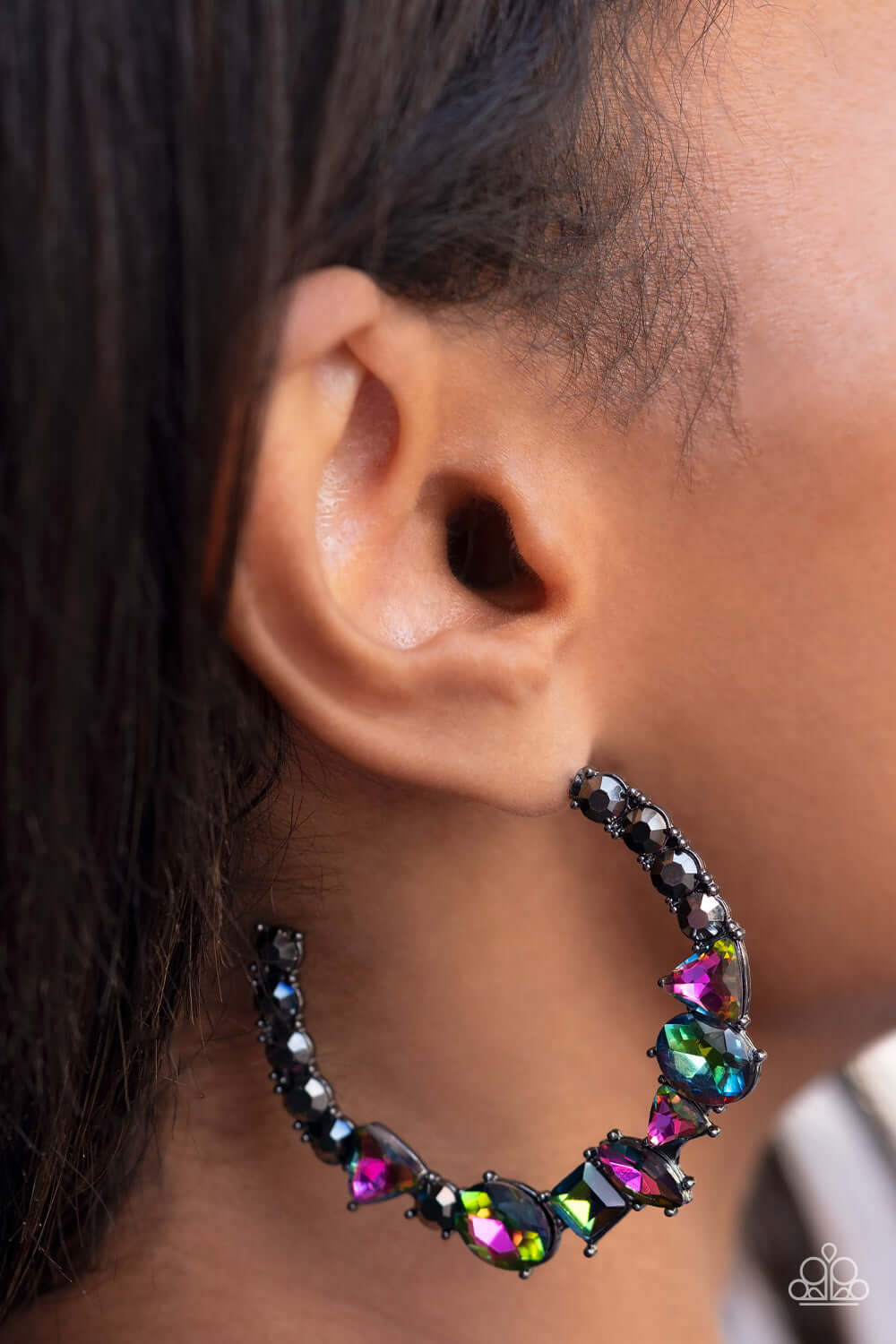 Paparazzi Accessories ❋New Age Nostalgia - Multi Earrings❋ Flat Rate Ship $4.50❋ - Image #2