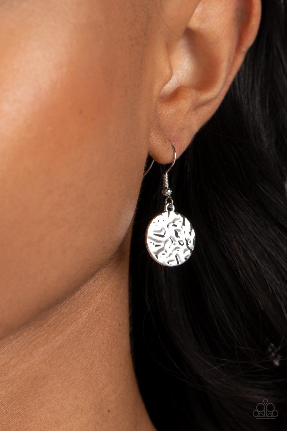 Paparazzi Accessories ❋Dizzying Discs - Silver Necklace❋ Flat Rate Ship $4.50❋ - Image #3