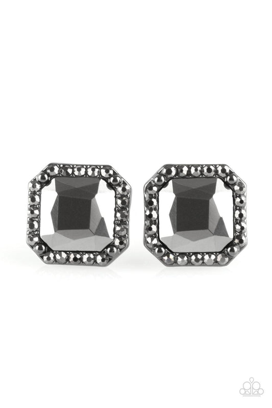 brought✽to✽you✽by✽blingflingbykat✽act-your-ageless-black-post earrings✽paparazzi-accessories