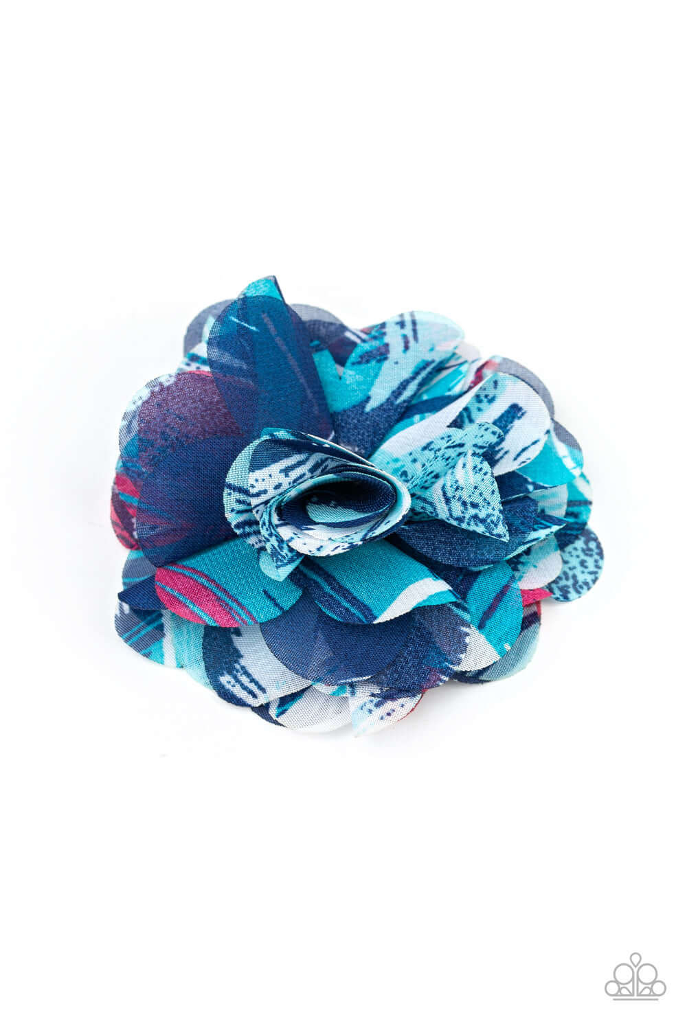 Paparazzi Accessories ✽ Rogue Rose - Blue Hair Clip✽Flat Rate Ship $4.50✽ - Image #2