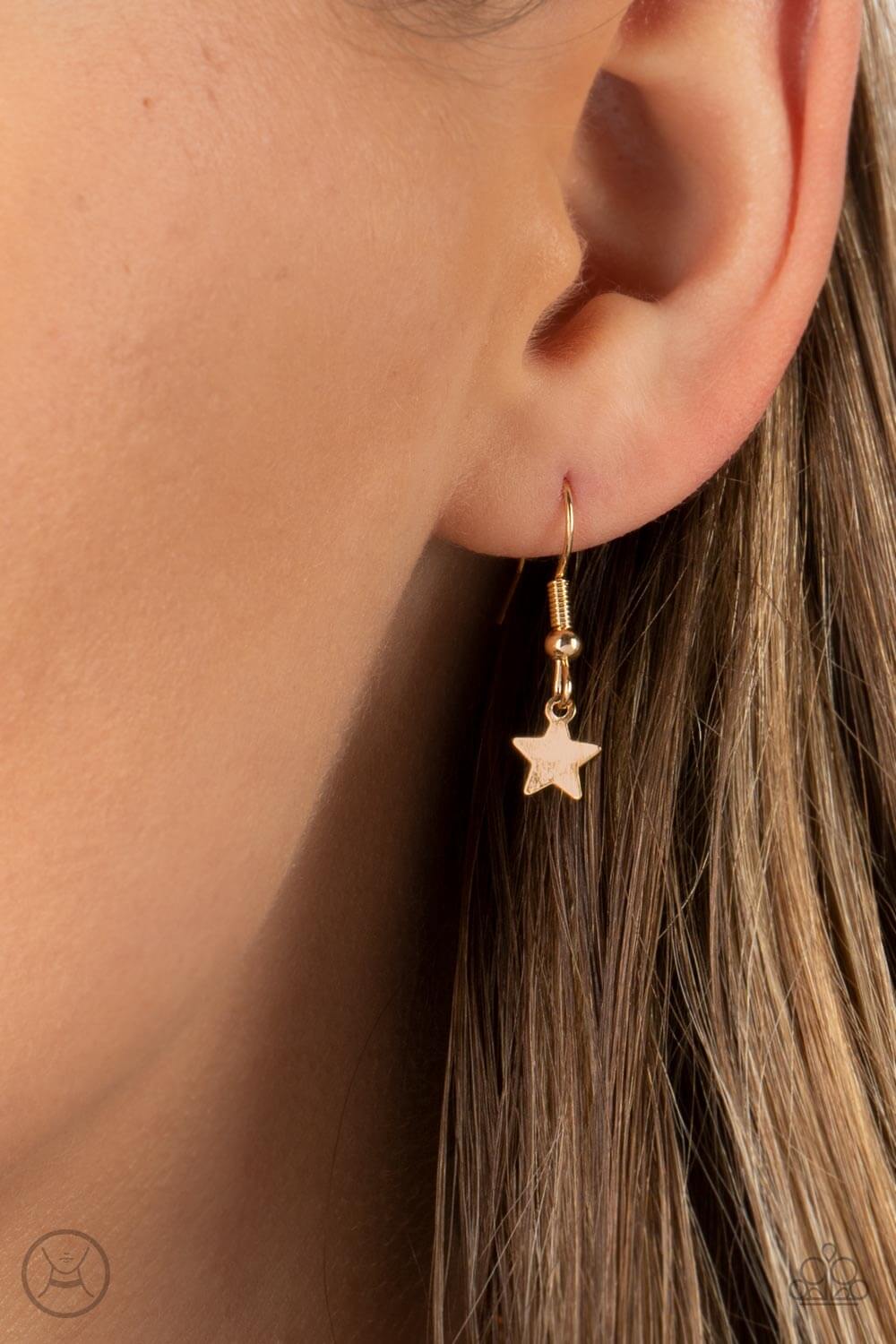 Paparazzi Accessories ❋Little Lady Liberty - Gold Necklace❋ Flat Rate Ship $4.50❋ - Image #3