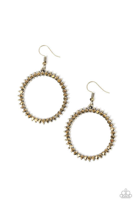 brought✽to✽you✽by✽blingflingbykat✽spark-their-attention-brass-earrings✽paparazzi-accessories