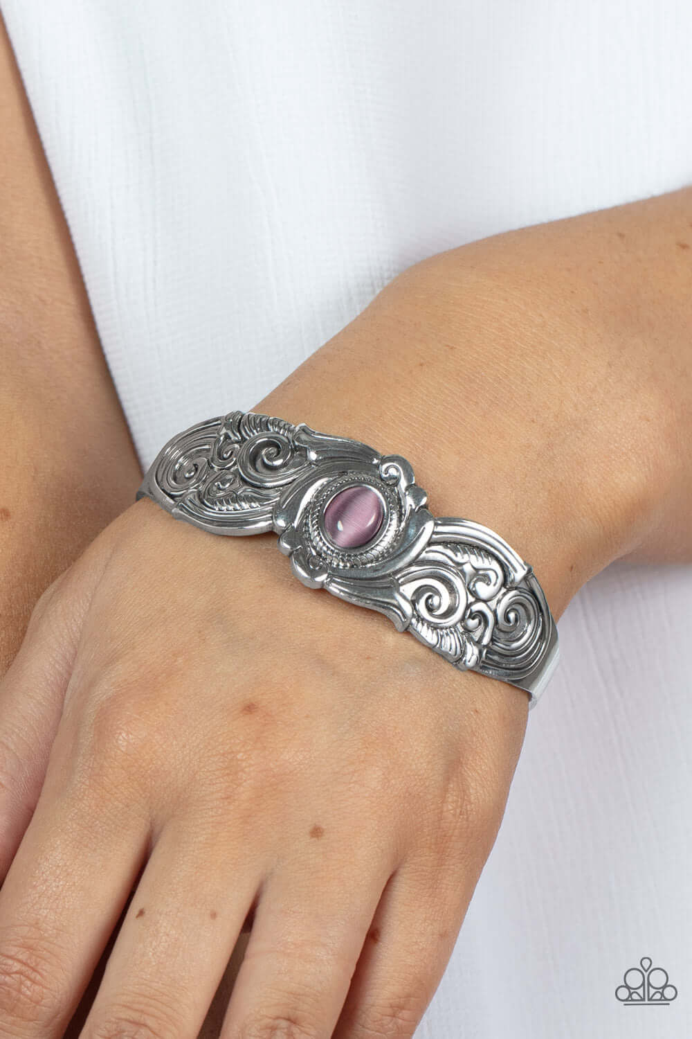 Paparazzi Accessories ❋Glowing Enchantment - Purple Bracelet❋ Flat Rate Ship $4.50❋ - Image #2