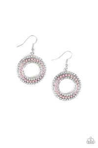 brought✽to✽you✽by✽blingflingbykat✽sparkle-splurge-pink-earrings✽paparazzi-accessories