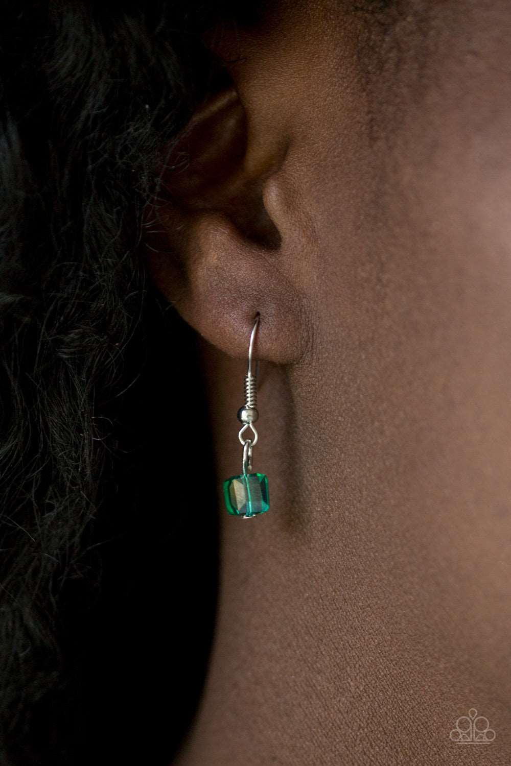 Paparazzi Accessories ✽ Block Party Princess - Green Necklace✽Flat Rate Ship $4.50✽