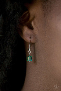 Paparazzi Accessories ✽ Block Party Princess - Green Necklace✽Flat Rate Ship $4.50✽