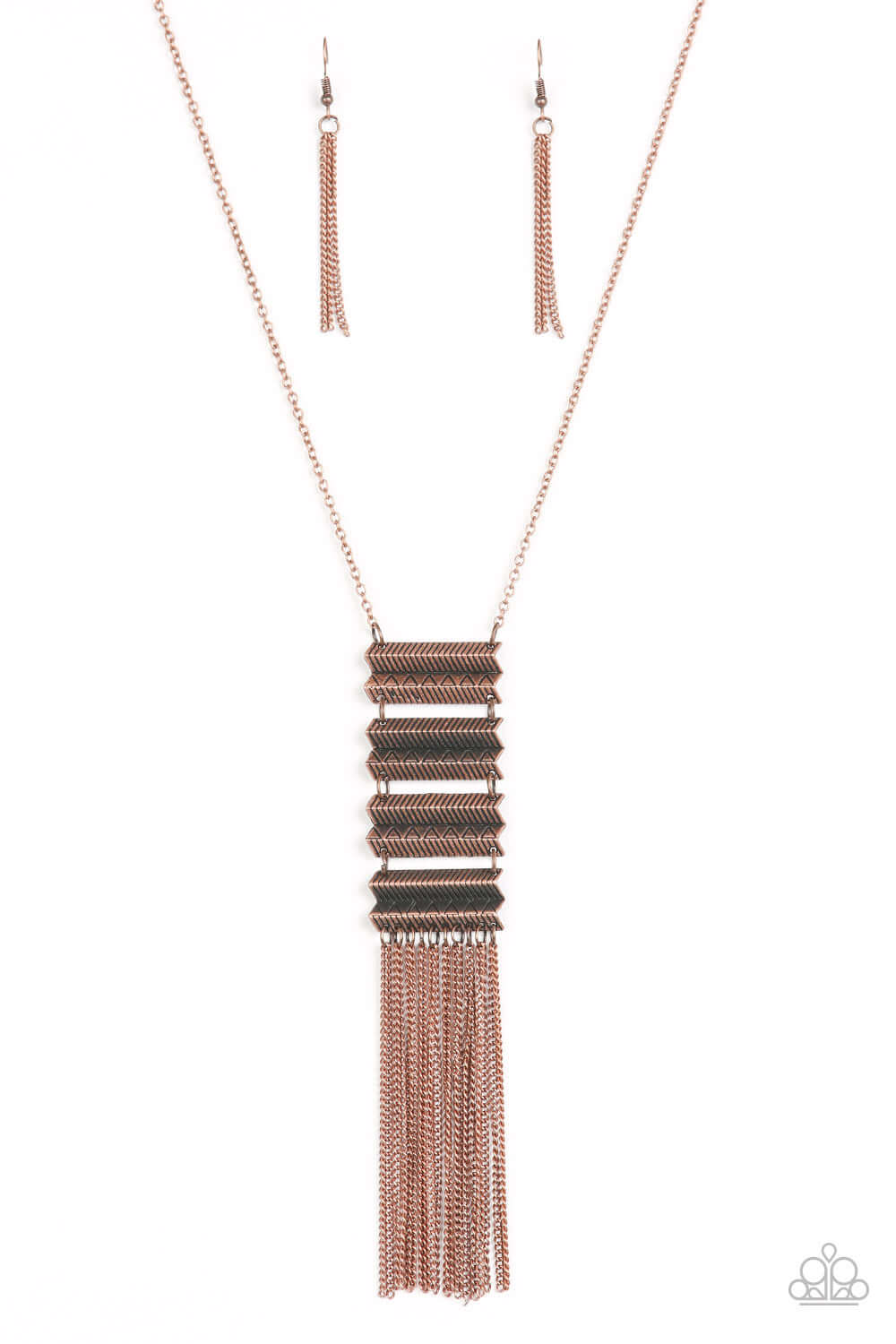 brought✽to✽you✽by✽blingflingbykat✽watch-your-step-copper-necklace✽paparazzi-accessories