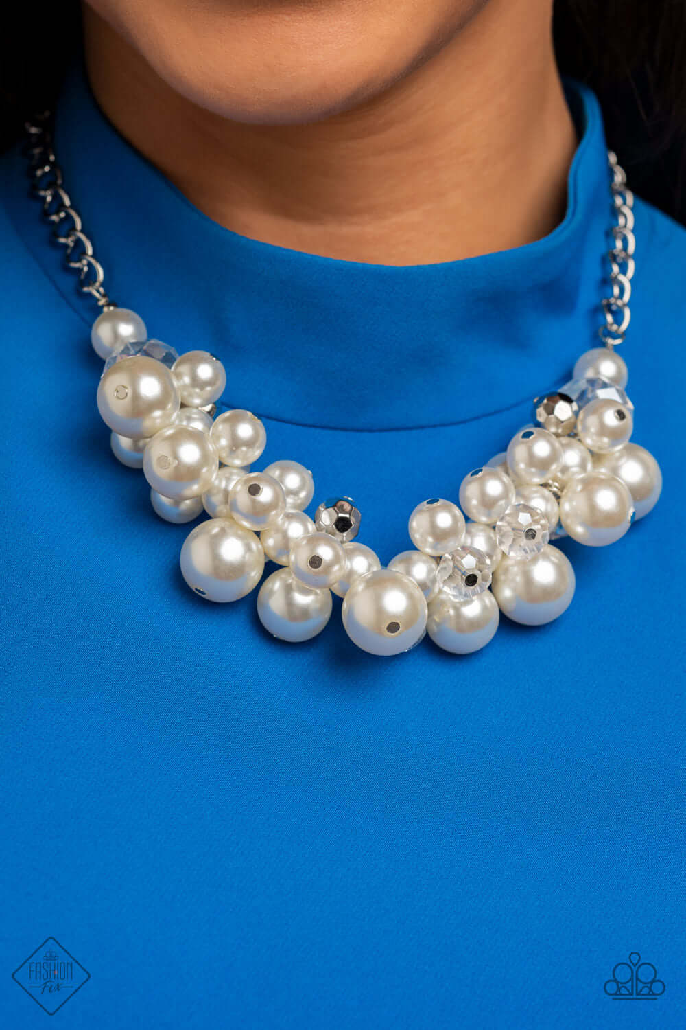Paparazzi Accessories ❋Romantically Reminiscent - White Necklace❋ Flat Rate Ship $4.50❋ - Image #2