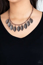 Load image into Gallery viewer, Paparazzi Accessories ✽ A True Be-LEAF-er - Copper Necklace✽Flat Rate Ship $4.50✽
