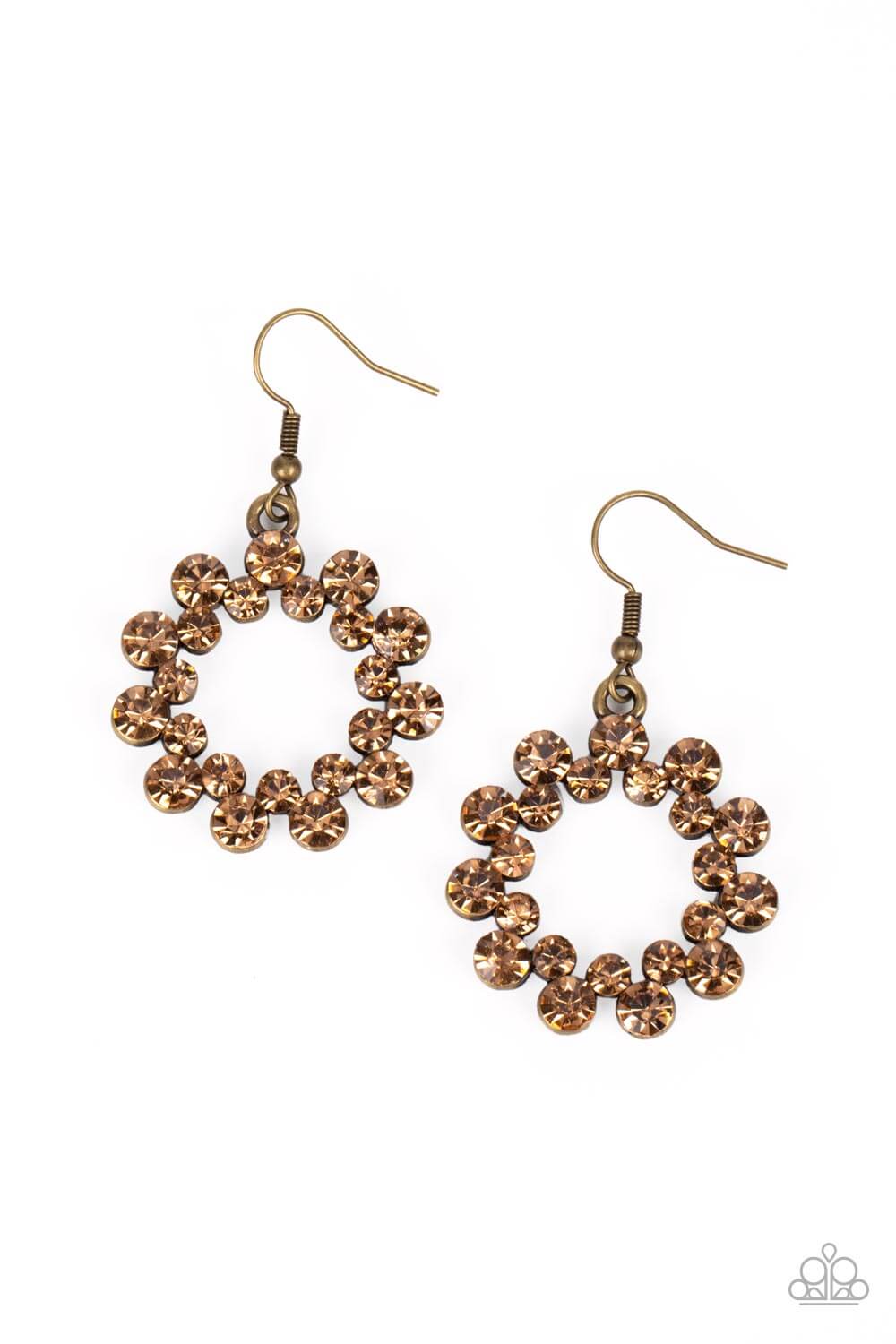 brought-to-you-by-blingflingbykat-champagne-bubbles-brass-earrings-paparazzi-accessories-