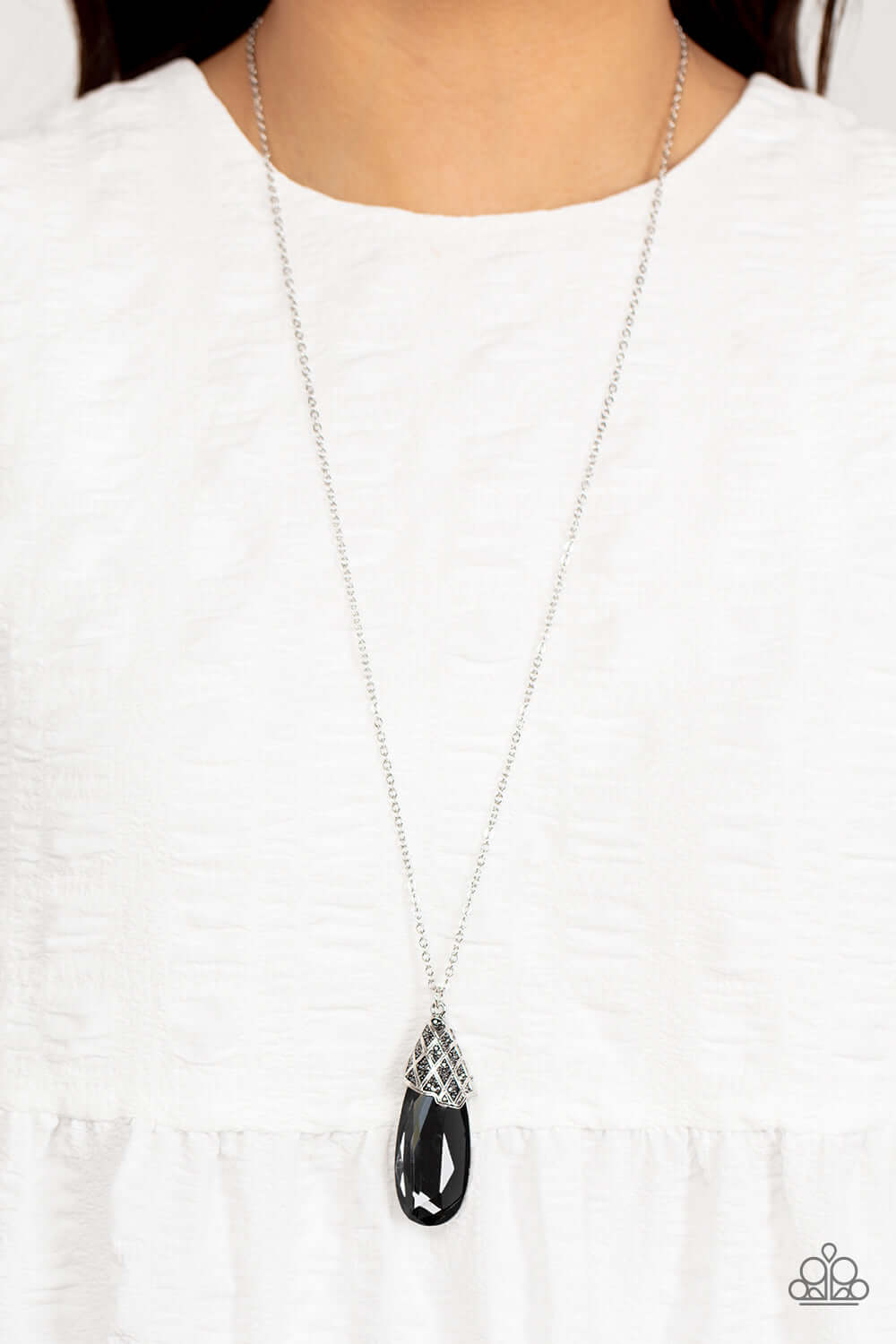 Paparazzi Accessories ❋Dibs on the Dazzle - Silver Necklace❋ Flat Rate Ship $4.50❋ - Image #2
