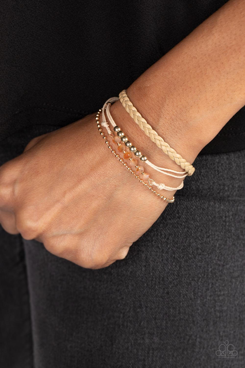 Paparazzi Accessories ❋Intergalactic Gamechanger - Gold Bracelet❋ Flat Rate Ship $4.50❋ - Image #2