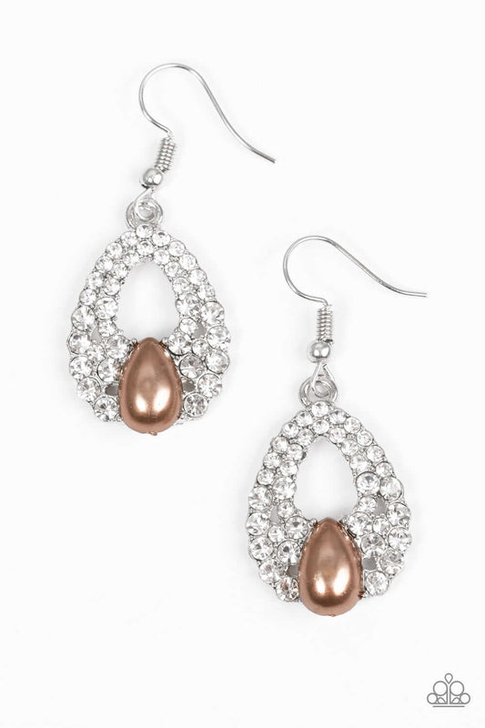 brought✽to✽you✽by✽blingflingbykat✽share-the-wealth-brown-earrings✽paparazzi-accessories