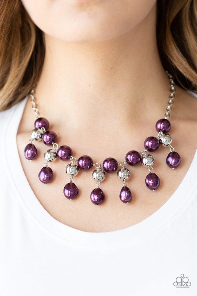 Paparazzi Accessories ❋Queen Of The Gala - Purple Necklace❋ Flat Rate Ship $4.50❋ - Image #2