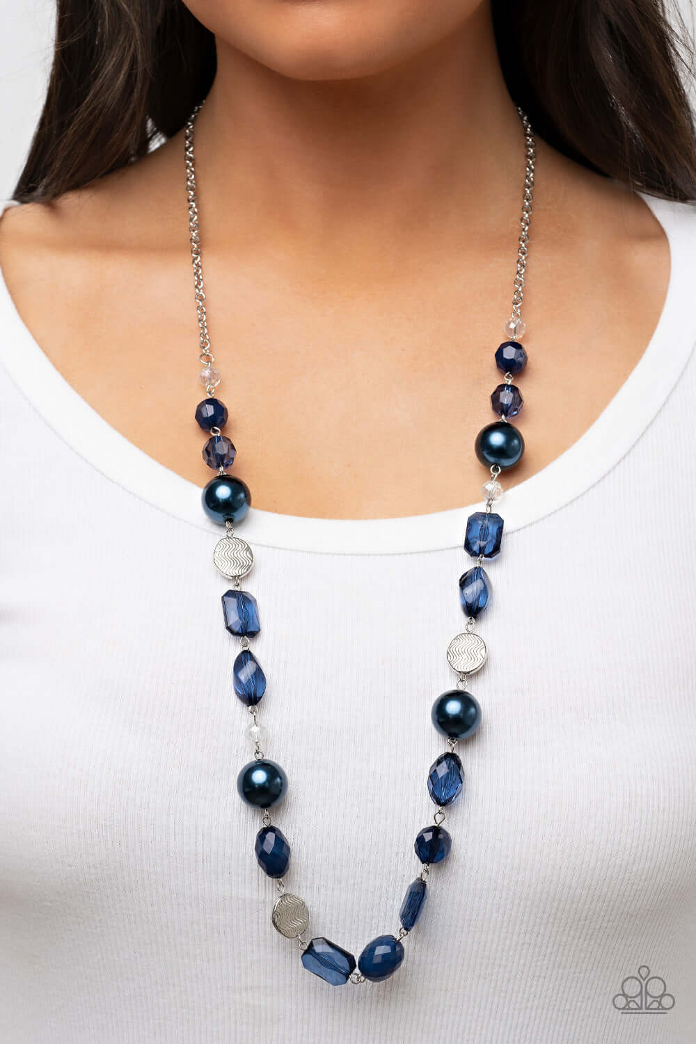 Paparazzi Accessories ❋Timelessly Tailored - Blue Necklace❋ Flat Rate Ship $4.50❋ - Image #2