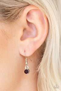 Paparazzi Accessories ✽ Crystal Chic - Purple Necklace✽Flat Rate Ship $4.50✽ - Image #3