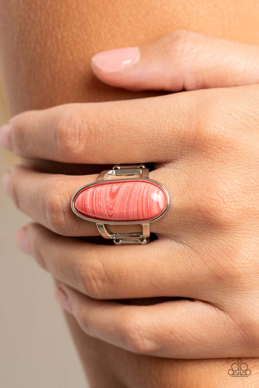 Paparazzi Accessories ❋Eco Expression - Pink Ring❋ Flat Rate Ship $4.50❋ - Image #2