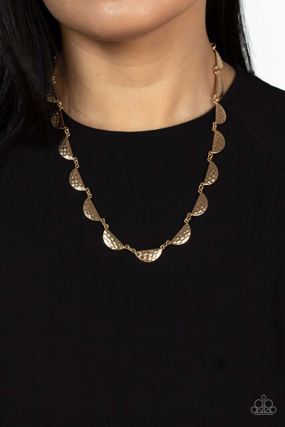 Paparazzi Accessories ❋Lunar Jungle - Gold Necklace❋ Flat Rate Ship $4.50❋ - Image #2