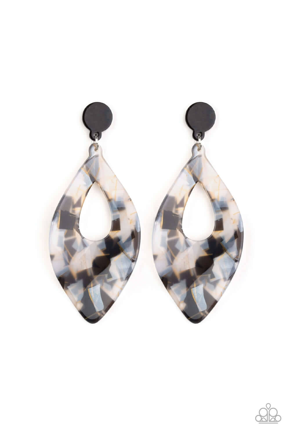 brought✽to✽you✽by✽blingflingbykat✽metro-retrospect-black-post earrings✽paparazzi-accessories