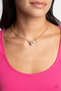 Paparazzi Accessories ❋Flirty Fiance- Gold Necklace❋ Flat Rate Ship $4.50❋ - Image #2