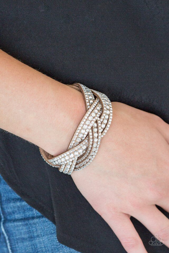Paparazzi Accessories ❋Bring On The Bling - Brown Bracelet❋ Flat Rate Ship $4.50❋ - Image #2