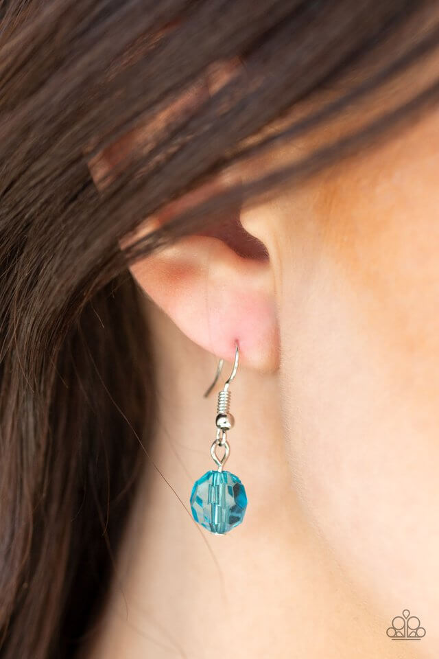 Paparazzi Accessories ❋GLOW-Rider - Blue Necklace❋ Flat Rate Ship $4.50❋ - Image #3