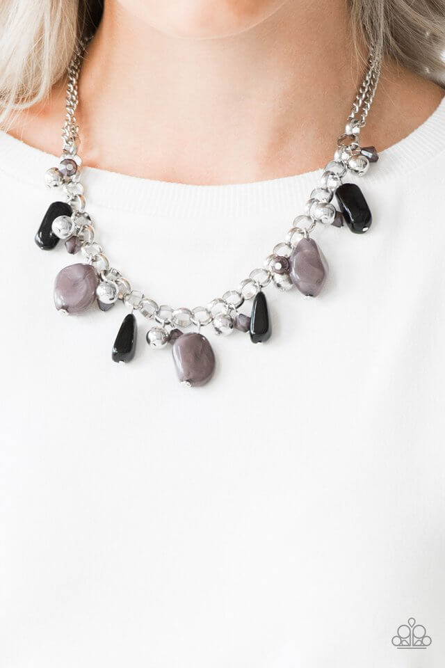Paparazzi Accessories ✽Grand Canyon Grotto - Black Necklace✽Flat Rate Ship $4.50✽